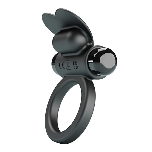 "Vibrating Penis Ring Debonaire - Black BI-210316"