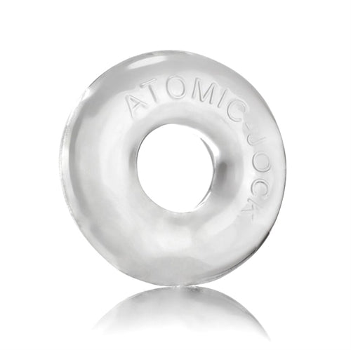 "Do-Nut-2 Large Atomic Jock Cockring - Clear OX-AJ1025-2-CLR"