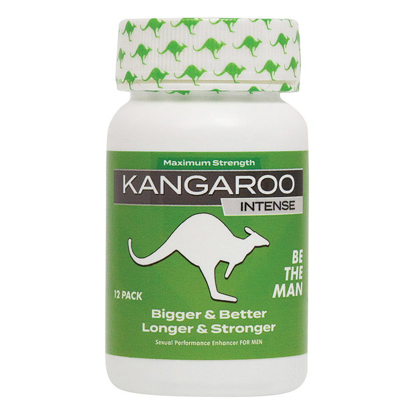 Kangaroo "Green" Intense For Him 12 Count Bottle - rr7vz0-aa.myshopify.com