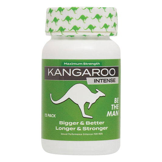 Kangaroo "Green" Intense For Him 12 Count Bottle - rr7vz0-aa.myshopify.com