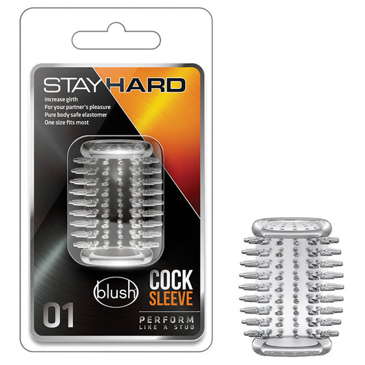 Stay Hard Cock Sleeve 01-Clear - rr7vz0-aa.myshopify.com