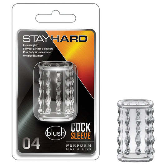 Stay Hard Cock Sleeve 04-Clear - rr7vz0-aa.myshopify.com