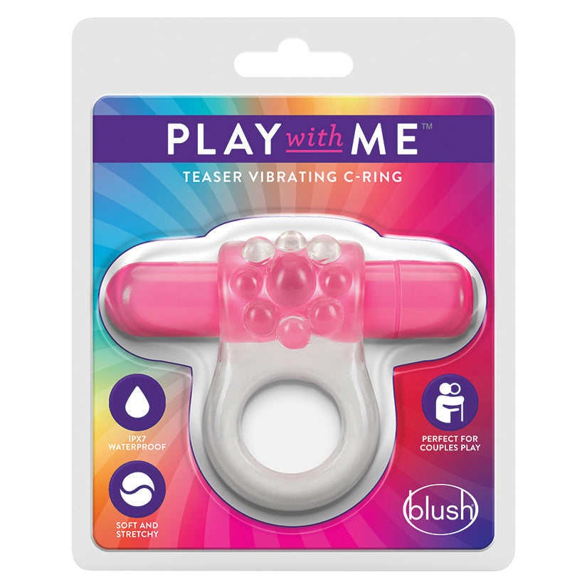 Play with Me Teaser Vibrating C-Ring €“Pink - rr7vz0-aa.myshopify.com