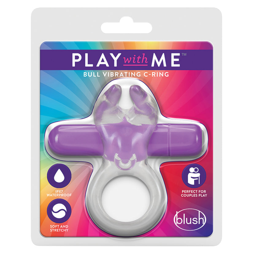 Play with Me Bull Vibrating C-Ring-Purple - rr7vz0-aa.myshopify.com