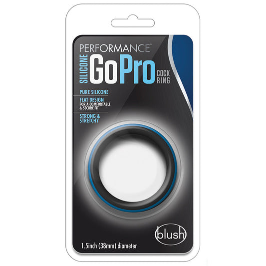 Performance Silicone Go Pro Cock Ring-Black/Indigo - rr7vz0-aa.myshopify.com