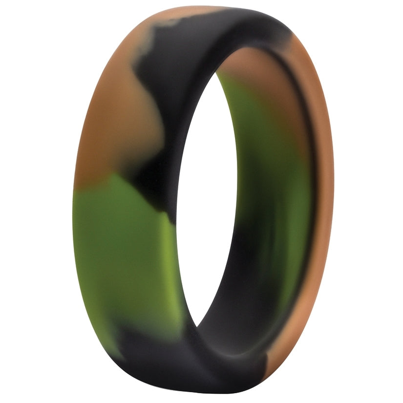 Performance Silicone Cock Ring-Green Camoflauge - rr7vz0-aa.myshopify.com