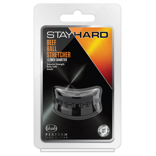 Stay Hard Beef Ball Stretcher 1.5" Diameter-Black - rr7vz0-aa.myshopify.com