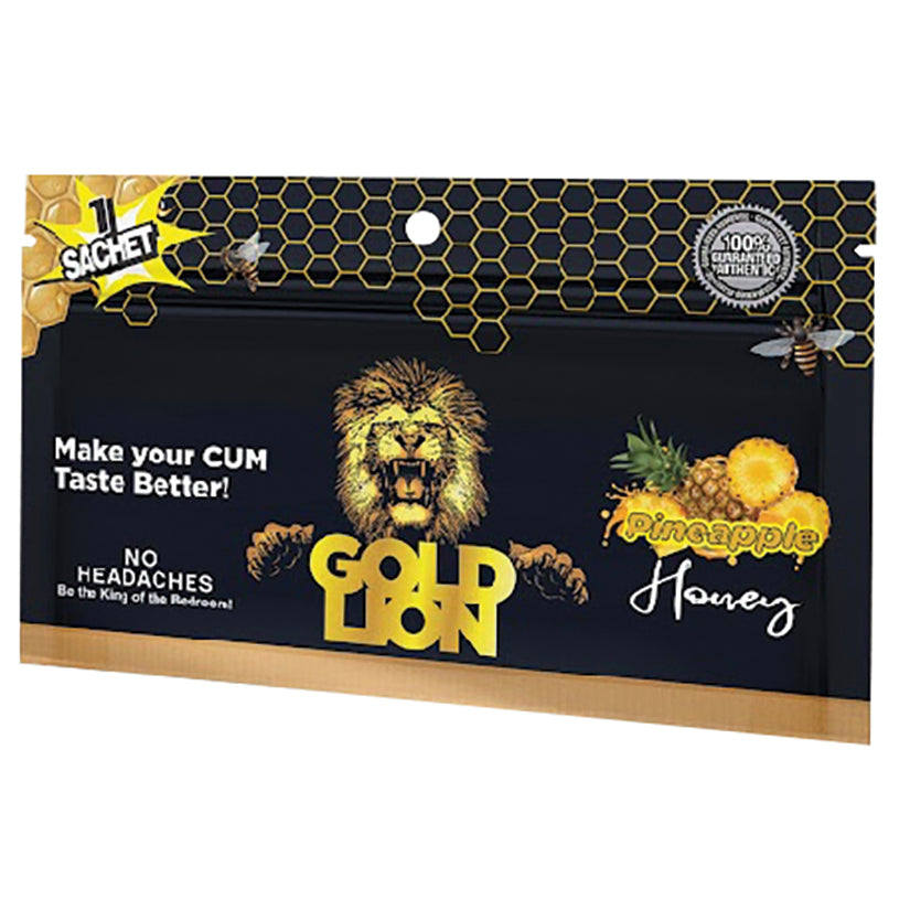 Gold Lion Pineapple Honey Single Pack - rr7vz0-aa.myshopify.com