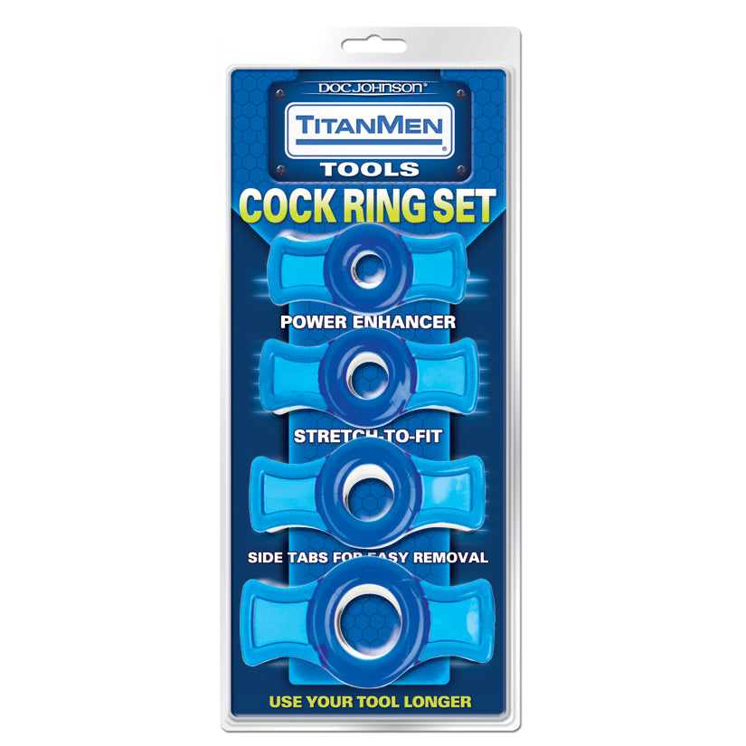 TitanMen Cock Ring Set-Blue - rr7vz0-aa.myshopify.com