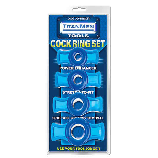 TitanMen Cock Ring Set-Blue - rr7vz0-aa.myshopify.com