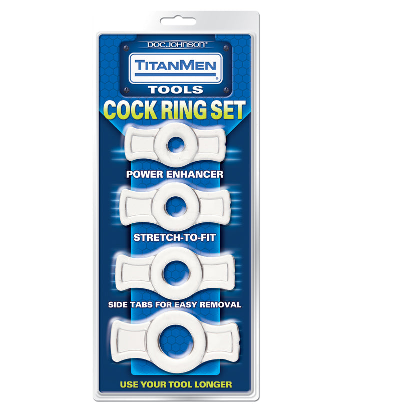 TitanMen Cock Ring Set-Clear - rr7vz0-aa.myshopify.com