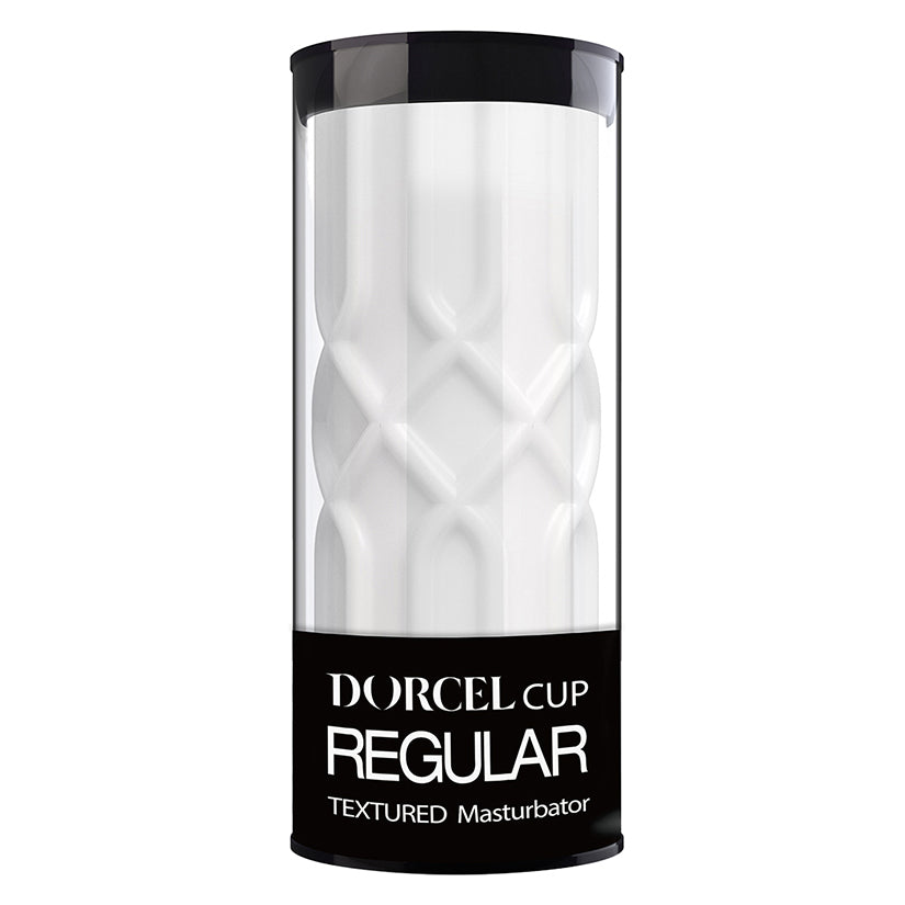 The Dorcel Cup Textured Masturbator Regular offers an intense, realistic pleasure experience. Its textured interior and regular size cater to all users, providing extra stimulation. Made from durable materials, it's built to last and can be used multiple..