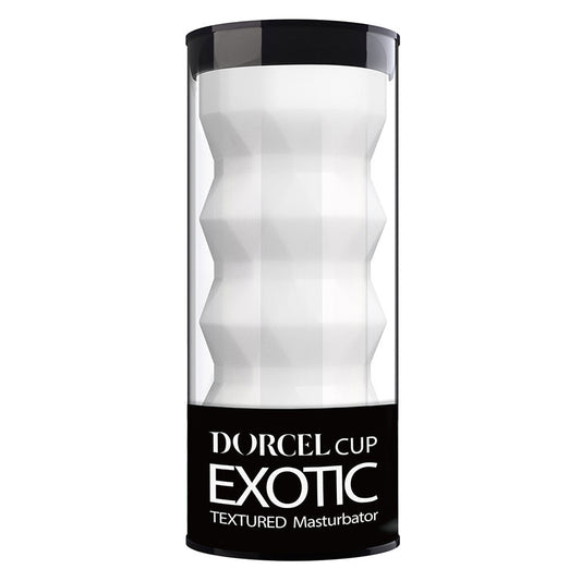 The Dorcel Cup Textured Masturbator Exotic offers an intense, realistic pleasure experience. Made from soft, stretchy material with a textured interior, it mimics real penetration sensations. Its compact, cup design ensures comfortable grip and discreet ..