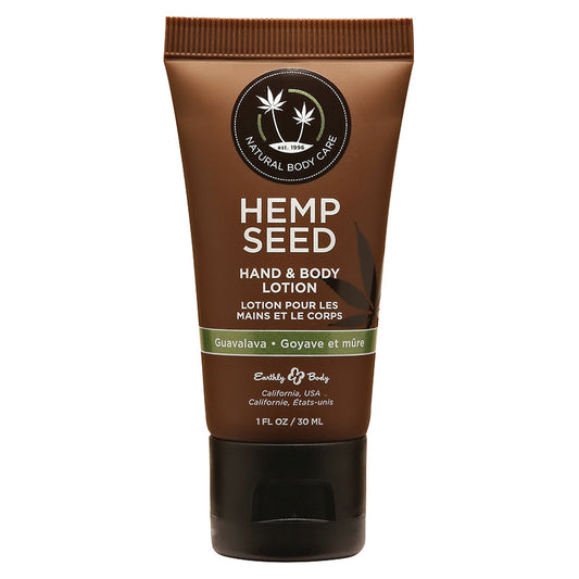 Earthly Body Hemp Seed Lotion-Guavalava 1oz - rr7vz0-aa.myshopify.com