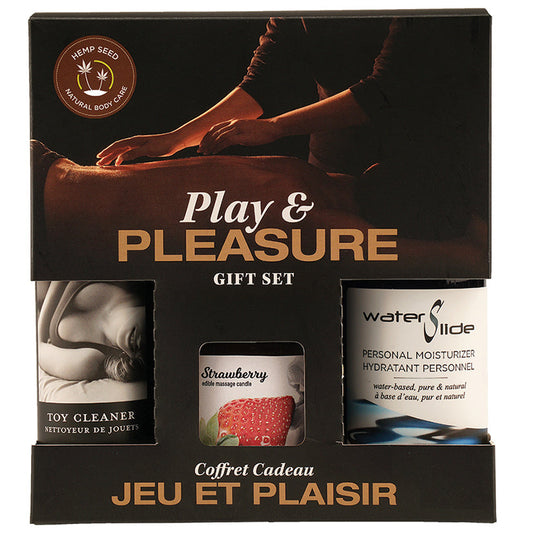 Earthly Body By Night Play and Pleasures Gift Set-Strawberry - rr7vz0-aa.myshopify.com