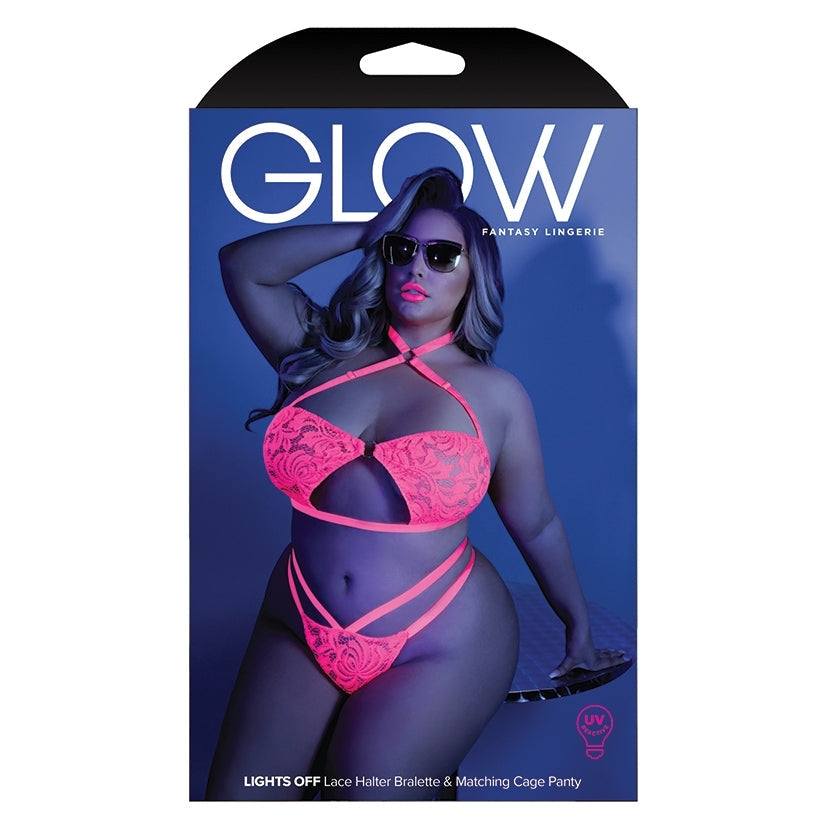 Fantasy Lingerie Glow Lights Off Bralette & Panty-Neon Pink Queen-Boxed - rr7vz0-aa.myshopify.com