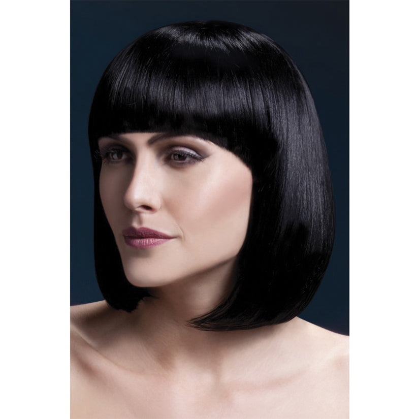 Fever Smiffys Elise Wig Sleek Bob With Fringe-Black 13 - rr7vz0-aa.myshopify.com