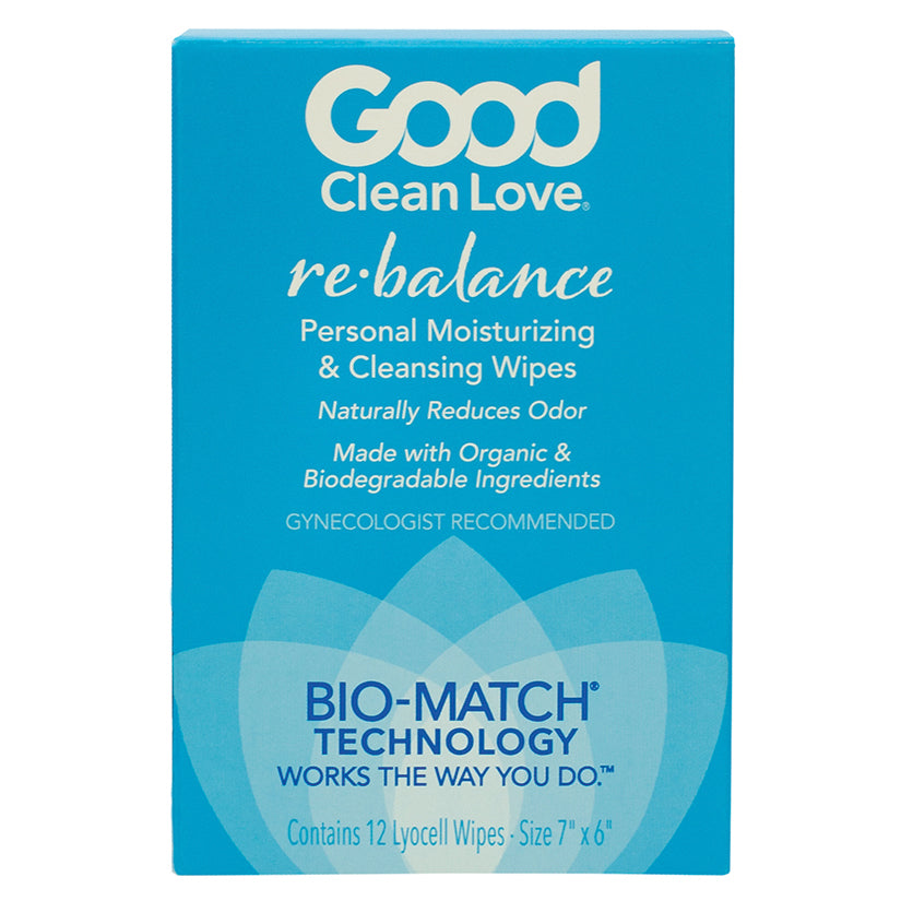 Good Clean Love Rebalance Wipes 12-Count Box - rr7vz0-aa.myshopify.com