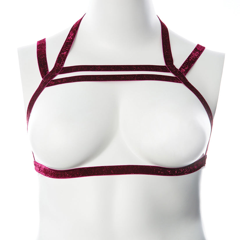 Gender Fluid Sugar Coated Harness-Raspberry Glitter L-XXL-Boxed - rr7vz0-aa.myshopify.com