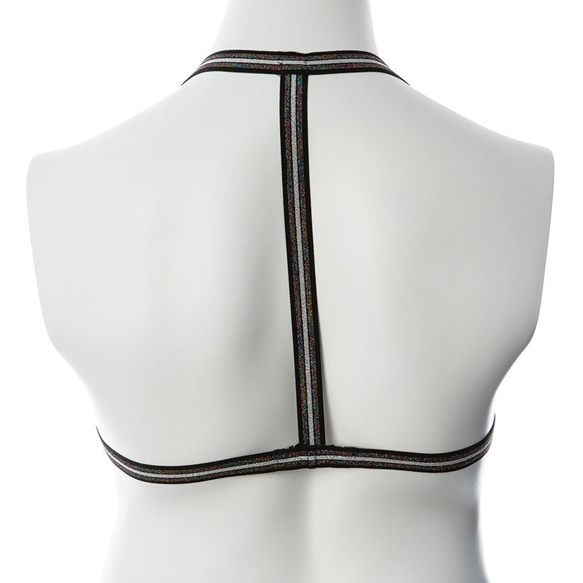 Gender Fluid Silver Lining Harness-Rainbow Glitter S-L-Boxed - rr7vz0-aa.myshopify.com