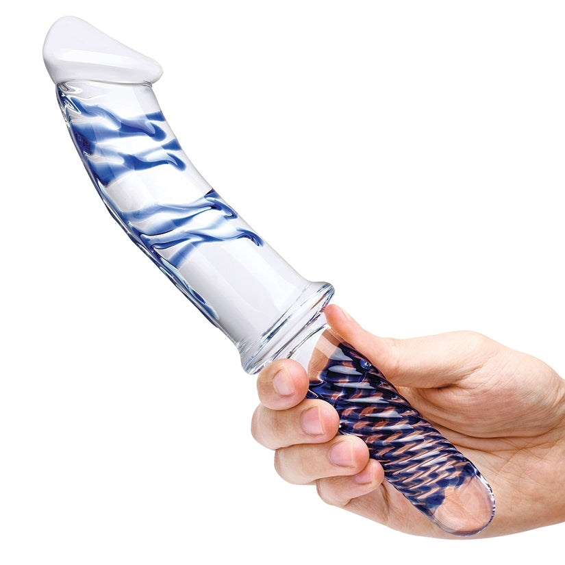 Glas Realistic Double Ended Glass Dildo with Handle 11 - rr7vz0-aa.myshopify.com