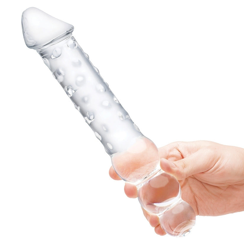 Glas Double Ended Glass Dildo with Anal Beads 12 - rr7vz0-aa.myshopify.com