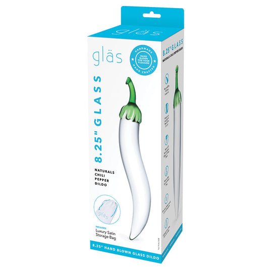 Glas Glass Naturals Chili Pepper Dildo-Clear 8 - rr7vz0-aa.myshopify.com