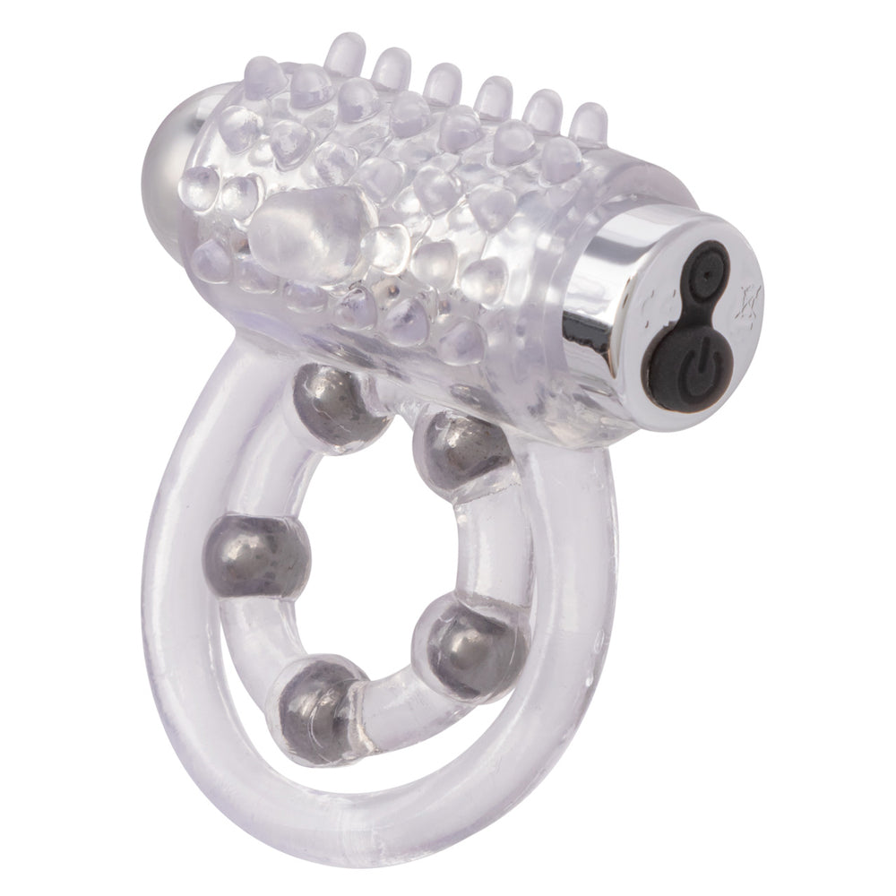 "Maximus Enhancement Ring 5 Stroker Beads - Clear SE1456103"