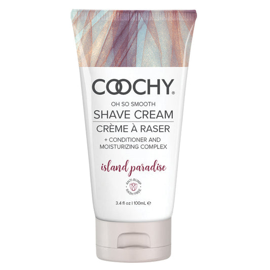 Coochy Shave Cream-Island Paradise 3.4oz - rr7vz0-aa.myshopify.com