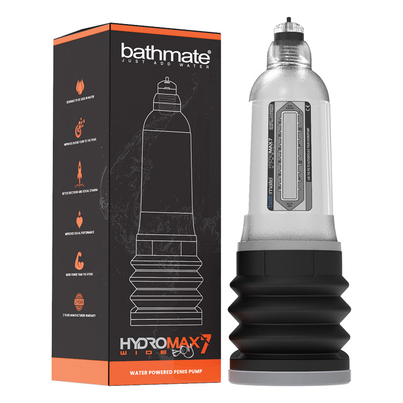 Bathmate Hydromax7 Wide Boy-Clear - rr7vz0-aa.myshopify.com