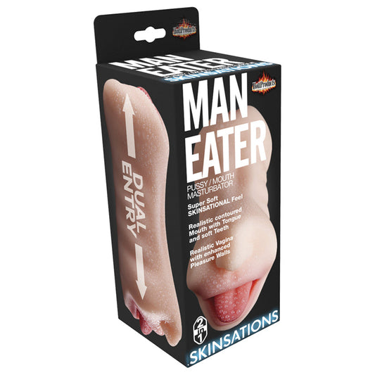 Skinsations Man Eater Dual Masturbator-Mouth & Vagina - rr7vz0-aa.myshopify.com