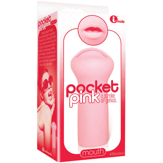 The 9's Pocket Pink Mini Masturbator-Mouth - rr7vz0-aa.myshopify.com