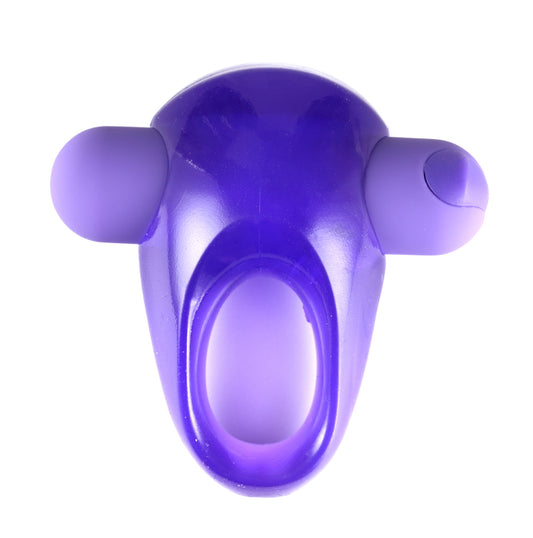 "Casey Vibrating Erection Enhancer Ring - Purple MTMA1722-L4"