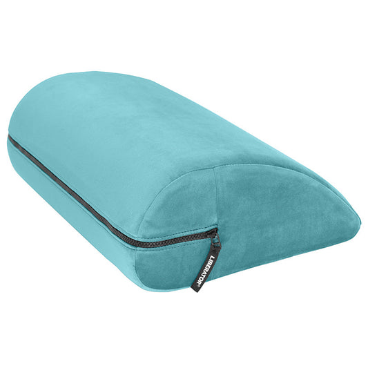 Introducing the Liberator Jaz Motion MicroVelvet-Teal, a versatile and stylish addition to your bedroom for enhanced pleasure and comfort. This high-quality microvelvet furniture supports and elevates your body during intimate moments, allowing for deepe..