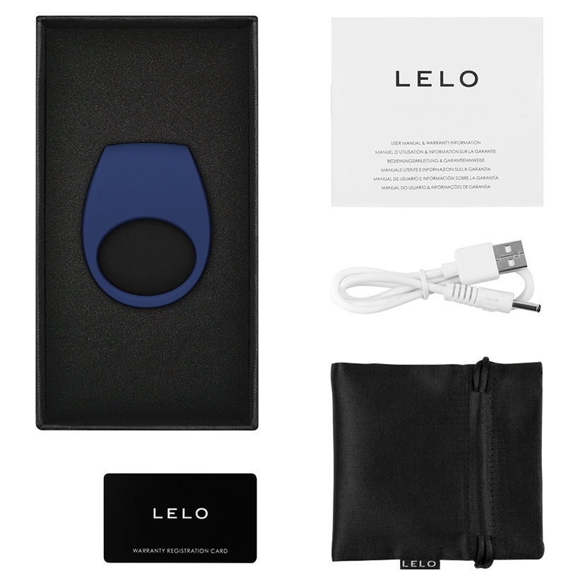 Introducing the LELO TOR 3 Base Blue, a sleek and ergonomic pleasure toy for men. With a powerful motor, 6 vibration patterns, and waterproof design, it offers customizable and exhilarating experiences. Order now from Toys4Daddy.com and elevate your plea..