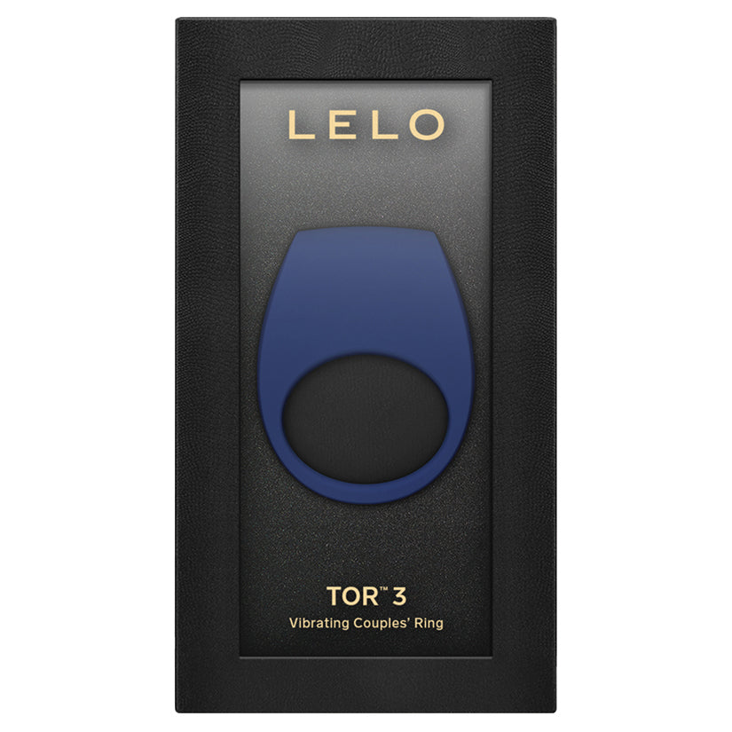 Introducing the LELO TOR 3 Base Blue, a sleek and ergonomic pleasure toy for men. With a powerful motor, 6 vibration patterns, and waterproof design, it offers customizable, intense sensations. Experience exhilarating orgasms and enhance your intimate mo..