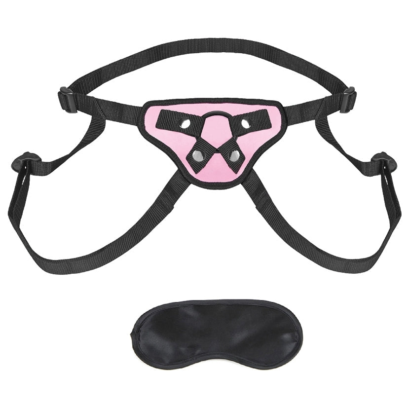 Lux Fetish Pretty in Pink Strap-on Harness-Pink - rr7vz0-aa.myshopify.com