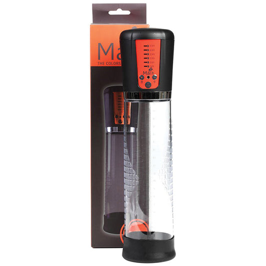 Maia Jackson Rechargeable Enlargement Penis Pump-Grey/Orange - rr7vz0-aa.myshopify.com