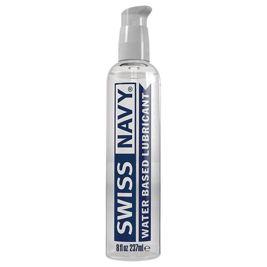 Swiss Navy Water Based Lube 8oz--Toys 4 Daddy-Toys 4 Daddy