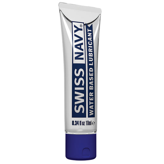 Swiss Navy Water-Based Lubricant 10ml--Toys 4 Daddy-Toys 4 Daddy