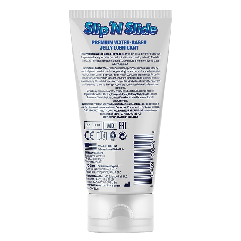 Swiss Navy Slip N Slide Premium Jelly Lubricant 5oz - rr7vz0-aa.myshopify.com