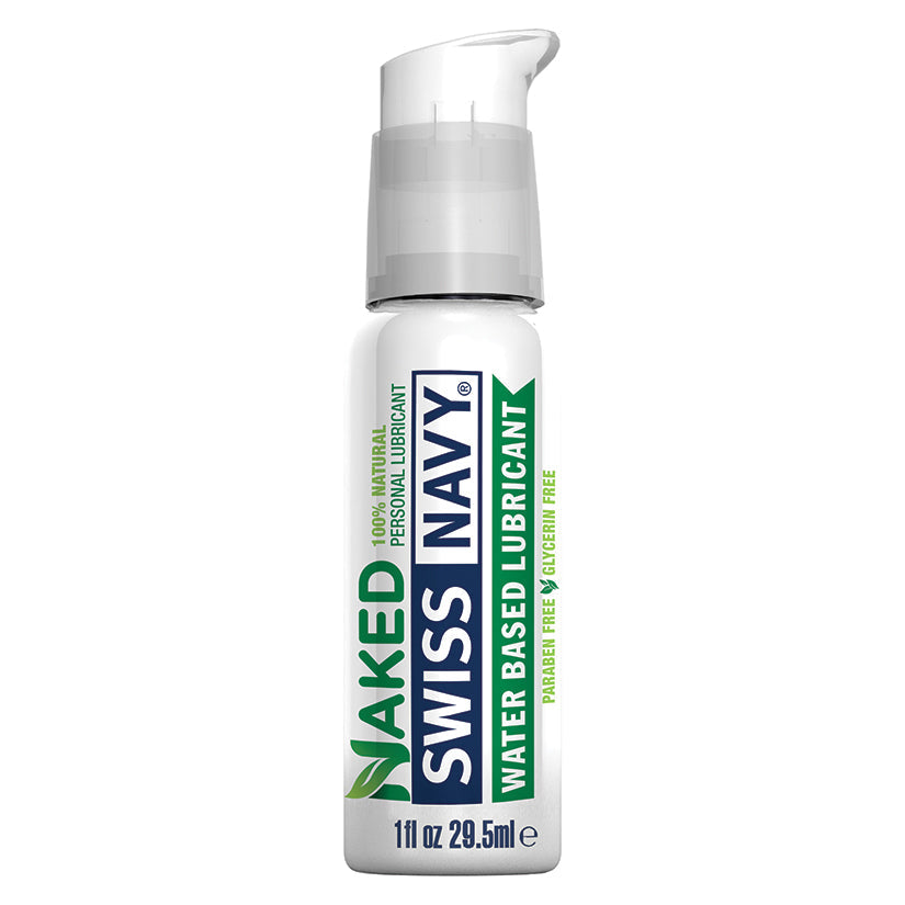 Swiss Navy Naked Water-Based Lubricant 1oz--Toys 4 Daddy-Toys 4 Daddy