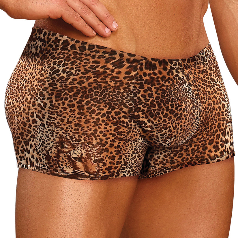 Male Power Animal Pouch Short-Brown Leopard Medium-Boxed - rr7vz0-aa.myshopify.com