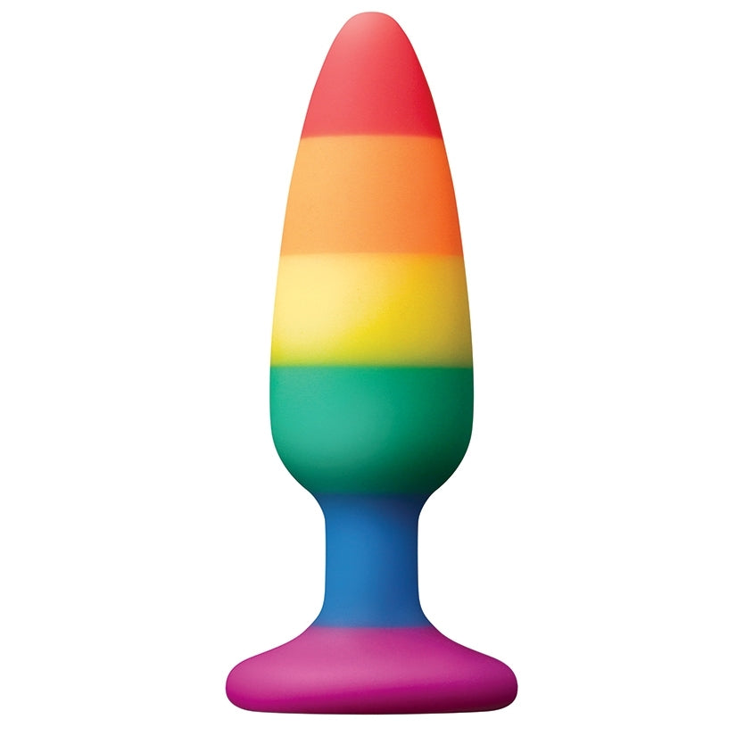 Colours Pride Edition Pleasure Plug-Rainbow Medium - rr7vz0-aa.myshopify.com