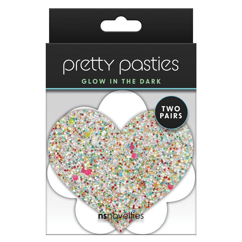 Pretty Pasties Heart & Flower-Glow 2pk - rr7vz0-aa.myshopify.com