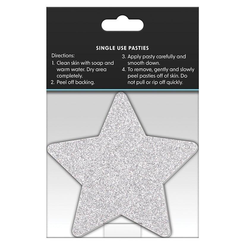 Pretty Pasties Glitter StarsRed/Silver 2pk - rr7vz0-aa.myshopify.com