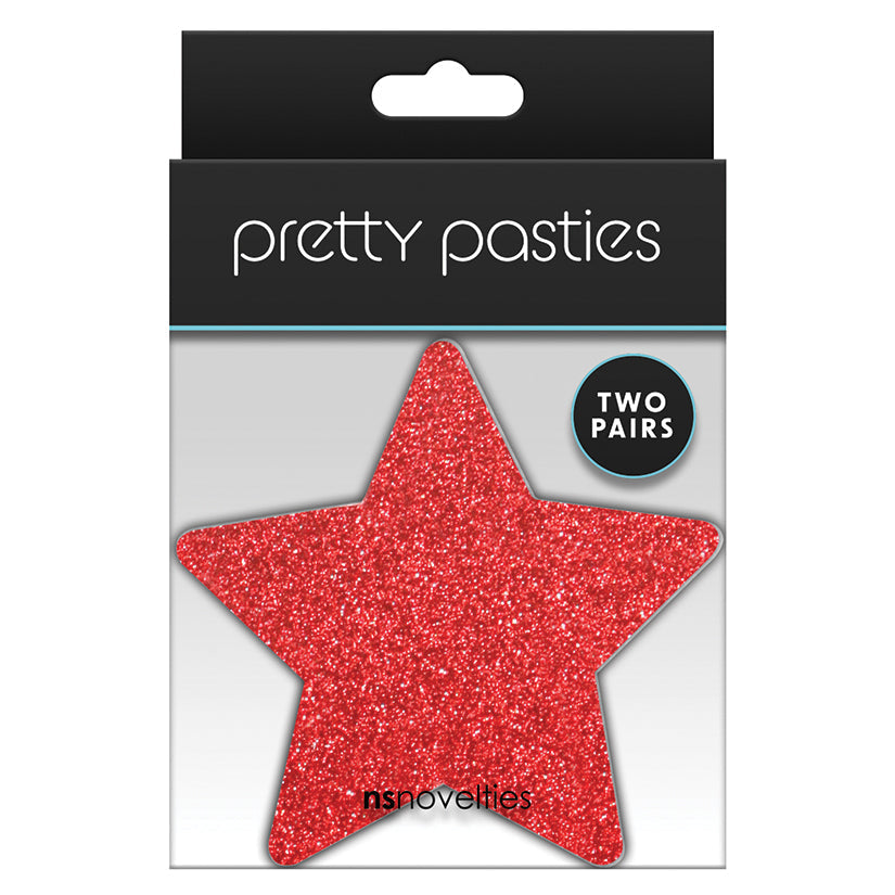 Pretty Pasties Glitter StarsRed/Silver 2pk - rr7vz0-aa.myshopify.com