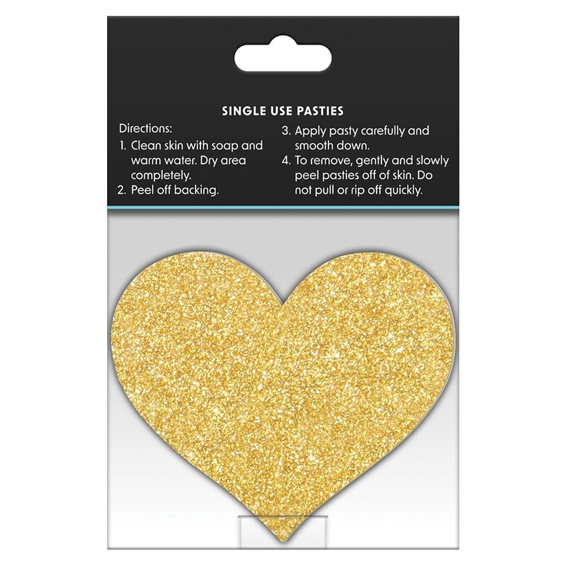 Pretty Pasties Glitter HeartsBlk/Gold 2pk - rr7vz0-aa.myshopify.com