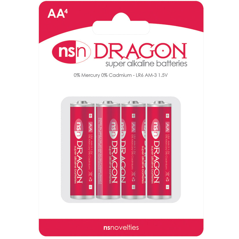 Dragon Alkaline Batteries AA (4 Pack) - rr7vz0-aa.myshopify.com