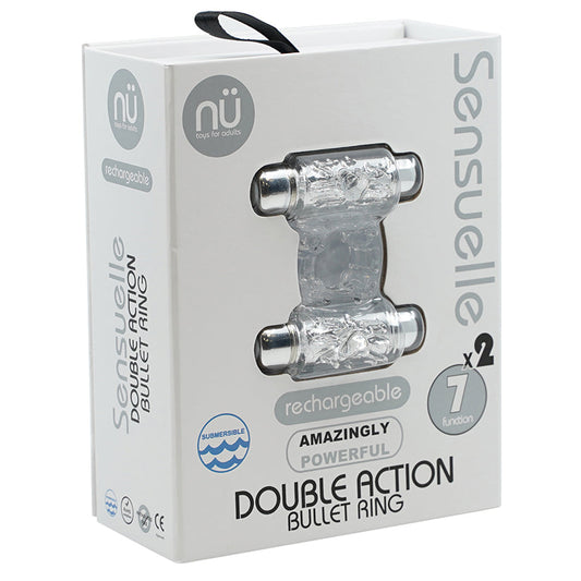 Sensuelle 7 Function Double Action C-Ring-Clear - rr7vz0-aa.myshopify.com